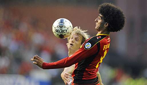 United-Coach David Moyes will Marouane Fellaini von Everton nach Manchester locken