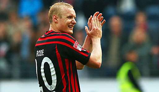 Sebastian Rode absolvierte vergangene Saison 33 Spiele für die Eintracht