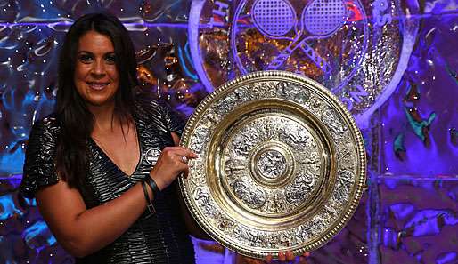 Marion Bartoli siegte im Finale von Wimbledon gegen Sabine Lisicky