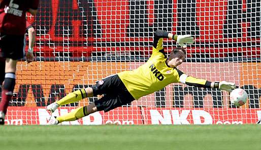 Nürnberg-Keeper Raphael Schäfer war sehr enttäuscht nach der Pleite gegen Mönchengladbach