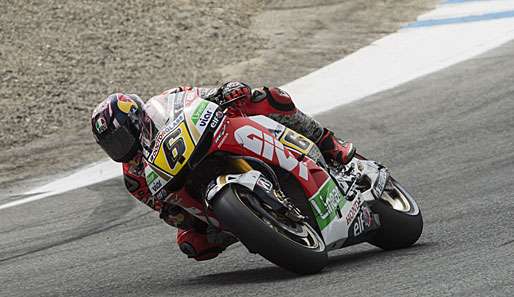 Stefan Bradl darf mit der Trainingsleistung in Laguna Seca zufrieden sein
