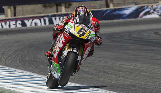 Ganz starker Auftritt: Stefan Bradl fuhr beim USA-Grand-Prix in Laguna Seco auf Platz zwei