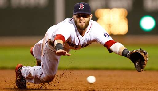 Second Baseman Dustin Pedroia sagt "Ja" zu den Red Sox und 100 Millionen US-Dollar