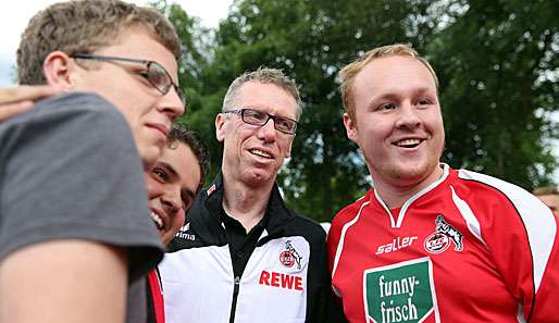 Die Fans fiebern schon auf Peter Stögers erstes Heimspiel beim 1. FC Köln hin