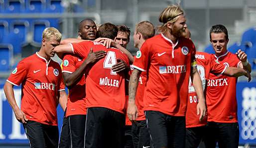 Wehen Wiesbaden gewann souverän mit 4:0 gegen die Stuttgarter Kickers