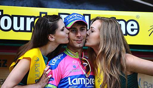 Diego Ulissi vom Team Lampre gewann den Auftakt der Polen-Rundfahrt