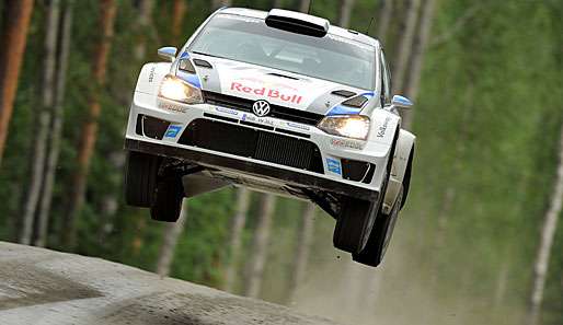 Sebastien Ogier beendete die 2. Etappe bei der Rallye in Finnland auf Platz 2