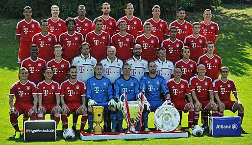 Der Kader des FC Bayern München für die Saison 2013/14