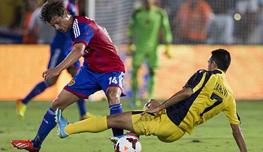 Ein hartes Stück Arbeit: Trotz der 3:0-Führung musste der FC Basel gegen Tel Aviv am Ende zittern