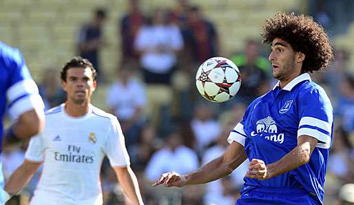 Marouane Fellaini ist wohl auf dem Wunschzettel von Manchester United