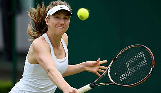 Kein Glück: Mona Barthel muss in Runde zwei als letzte Deutsche die Segel streichen