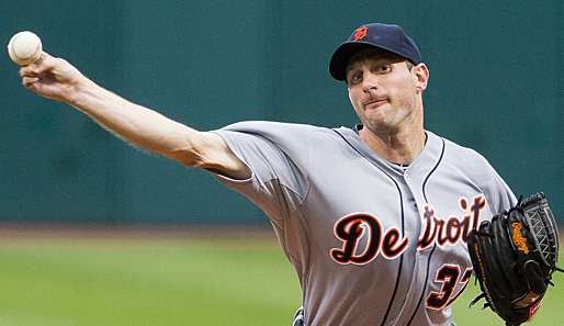 Pitcher Max Scherzer und die Detroit Tigers sind zurzeit richtig gut drauf