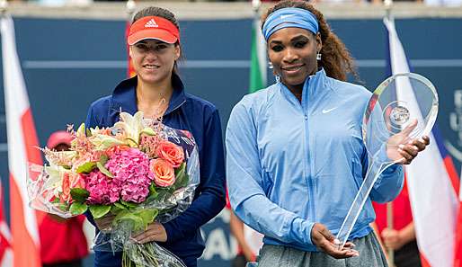 Serena Williams ließ der Rumänin Sorana Cirstea  nicht den Hauch einer Chance