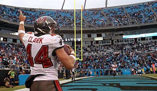 Dallas Clark spielte im letzten Jahr für die Tampa Bay Buccaneers und erreichte vier Touchdowns