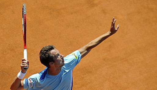 Philipp Kohlschreiber bekommt es in der zweiten Runde in Cincinnatimitf Roger Federer zu tun