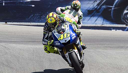 Valentino Rossi erhält bekannte Konkurrenz: Luca Marini, seinen 16-jährigen Halbbruder