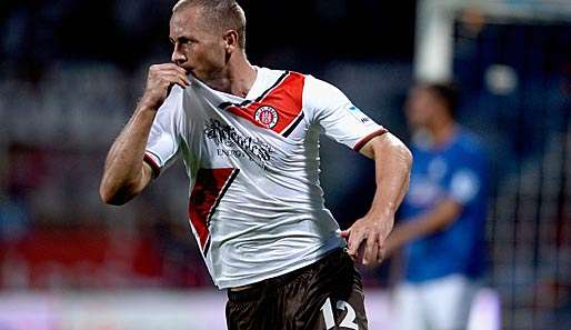 Seine beiden Treffer reichten am Ende nicht für einen St. Pauli-Sieg: John Verhoek