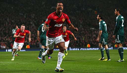 Nani ist bei Manchester United unzufrieden und machte in der letzten Saison nur 21 Pflichtspieleinsätze