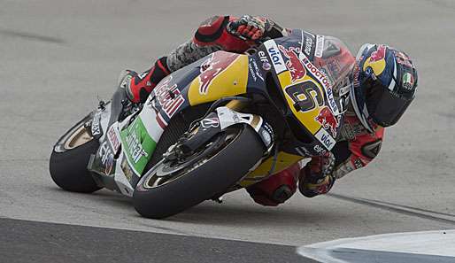 Stefan Bradl startet in Indiana von Platz 8 und damit aus der dritten Reihe