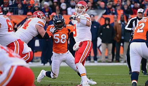Linebacker Von Miller (58) wird den Denver Broncos sechs Spiele fehlen