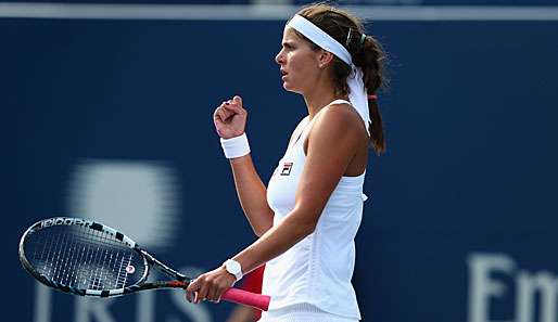 Nur dank eines Kraftaktes konnte Julia Görges ihre nächste Auftaktpleite vermeiden