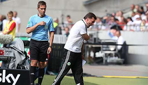 Wolfsburg-Coach Dieter Hecking ist ein Mann der klaren Worte