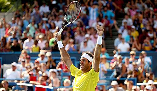 Juan Martin del Potro gewann vor den US Open wie schon 2009 das Turnier von Washington
