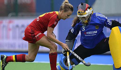 Die niederländischen Hockey-Damen hab sich einen Platz auf dem Treppchen gesichert