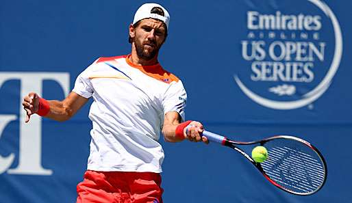 Jürgen Melzer konnte nach der Aufgabe von Gael Monfils den 5. ATP-Sieg feiern