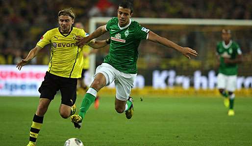 War von der Stimmung im Signal Iduna-Park beeindruckt: Werders Meuzugang Franco di Santo