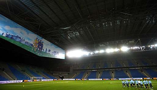 In der Astana Arena trägt Schachtjor Karagandy seine Heimspiele im Europa-Cup aus