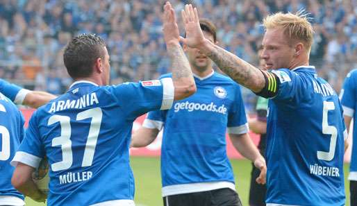 Die Arminia konnte Düsseldorf in der heimischen SchücoArena mit 4:2 bezwingen