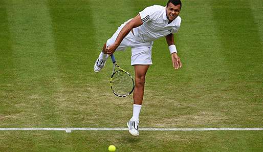 Jo-Wilfried Tsonga ist aktuell die Nummer Acht der Welt