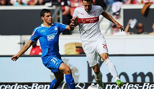 Christian Gentner (r.) hatte schon beim 6:2-Sieg über Hoffenheim die Kapitänsbinde getragen