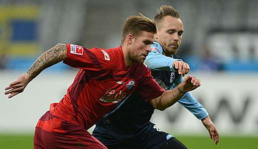 Arne Feick (r.) läuft ab sofort wieder für die Arminia auf