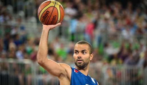 Tony Parker gehört mit Frankreich zu den heißesten Anwärtern auf Edelmetall