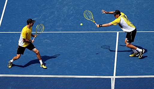 Für das top-gesetzte Brüder-Duo Bryan ist im Halbfinale der US Open Schluss