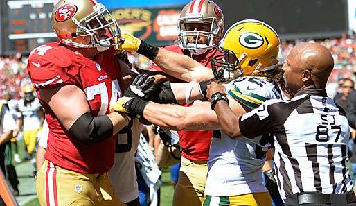 Die 49ers lieferten sich mit Green Bay einen Schlagabtausch mit Playoff-Charakter