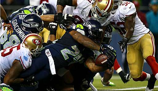 Marshawn Lynch schenkte dem Super-Bowl-Finalisten San Francisco drei Touchdowns ein
