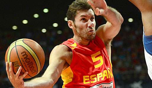 Rudy Fernandez avancierte mit einer grandiosen Leistung zum Matchwinner gegen Serbien