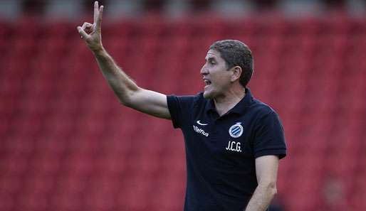 Juan Carlos Garrido hatte das Traineramt in Brügge im November 2012 übernommen