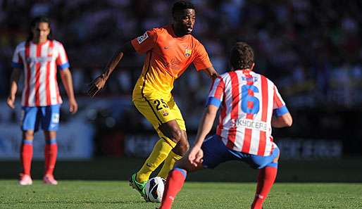 Alex Song wechselte erst im Sommer 2012 vom FC Arsenal nach Barcelona