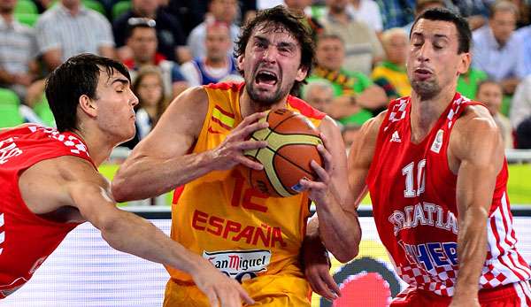 Sergio Llull war im Spiel um Platz drei bester Werfer der Spanier