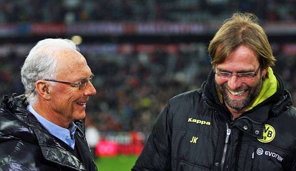 Franz Beckenbauer hat Jürgen Klopp unerwarteterweise Rückendeckung gegeben