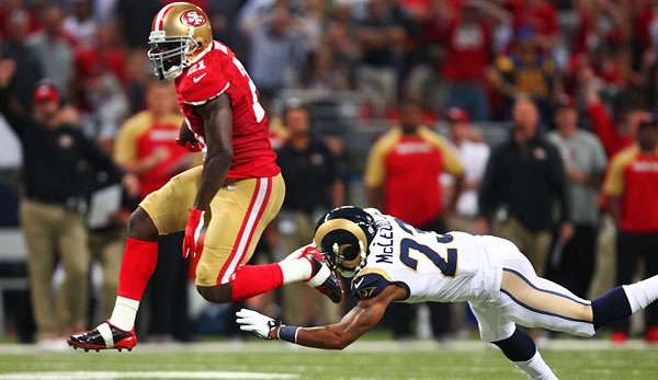 Frank Gore war mit 153 Rushing-Yards der überragende Mann der 49ers