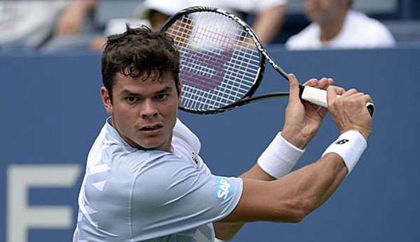 Milos Raonic besiegte den topgesetzten Tomas Berdych in zwei Sätzen