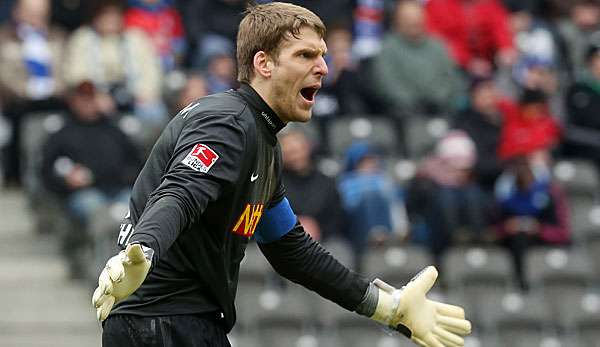 Andreas Luthe fehlt seiner Mannschaft gegen Ingolstadt und Aue