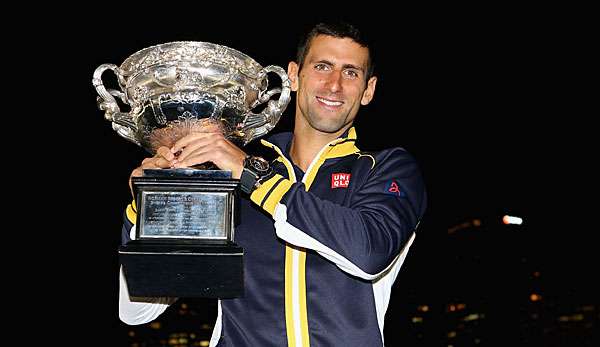 Vorjahressieger Novak Djkokovic kann sich bei den Australian-Open 2014 auf höhere Prämien freuen