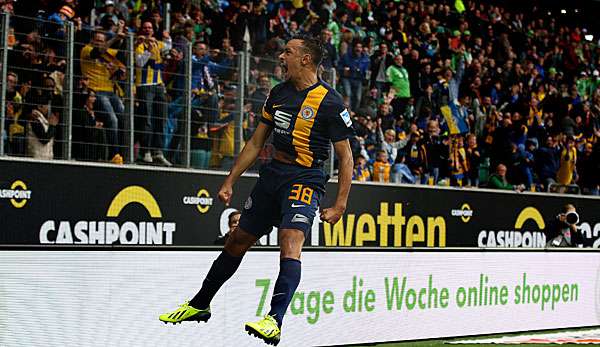 Karim Bellarabi sorgte für den Braunschweiger Führungstreffer