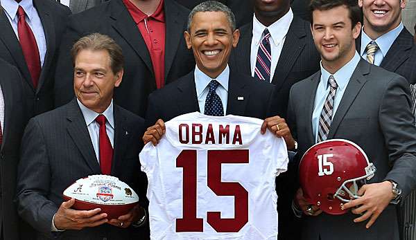 Barack Obama hat sich in die Namens-Diskussion um die Washington Redskins eingeschaltet